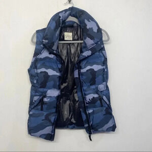 Sam. New York Freedom Camo Vest Navy Blue S